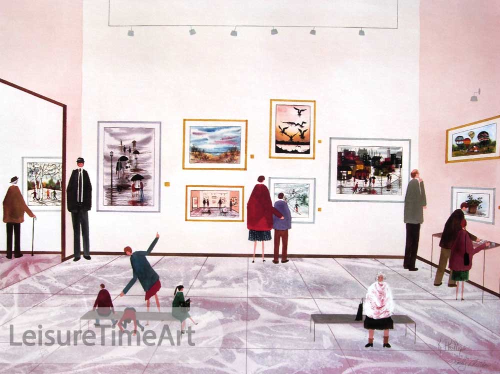 Museum I Original Watercolor